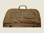 C1 Compound Bow Case, open showing internal mesh pockets