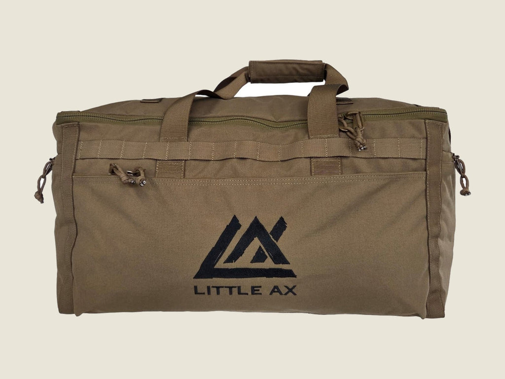 LT1 duffle bag, external pockets