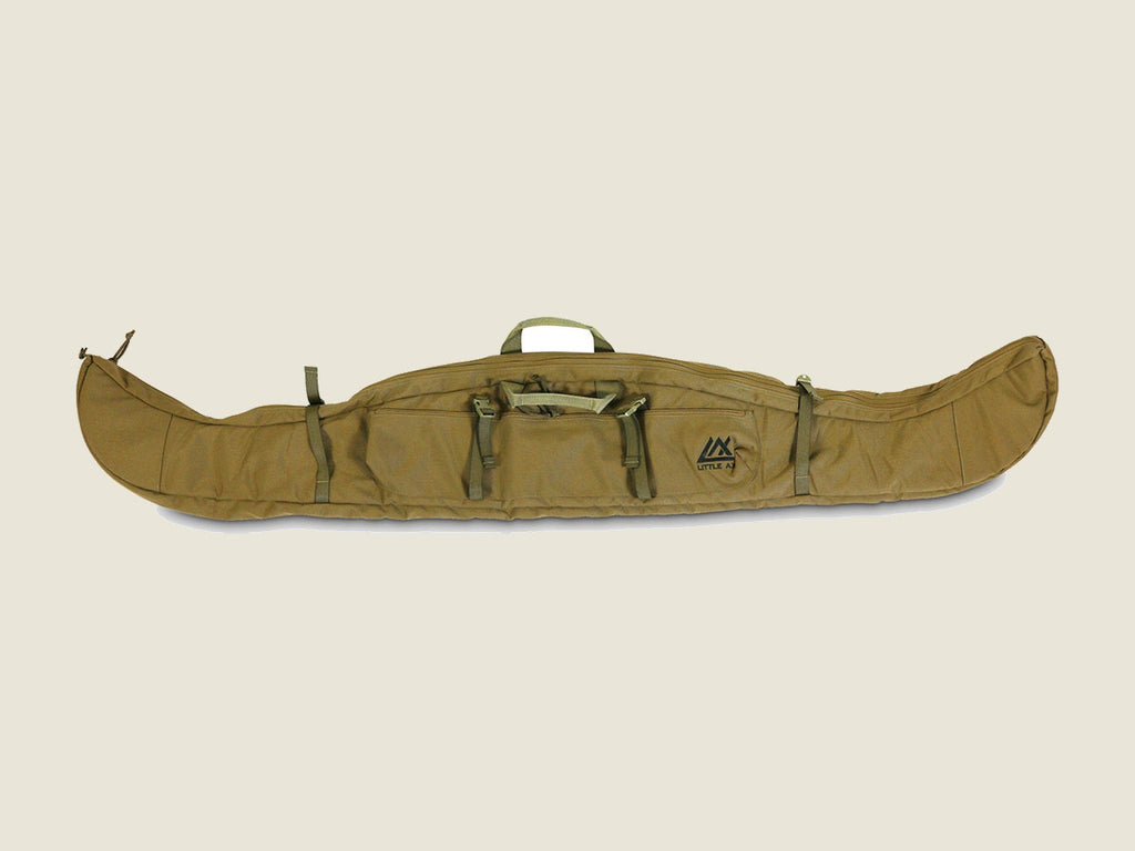R1 Traditional Bow Case in coyote brown, full length