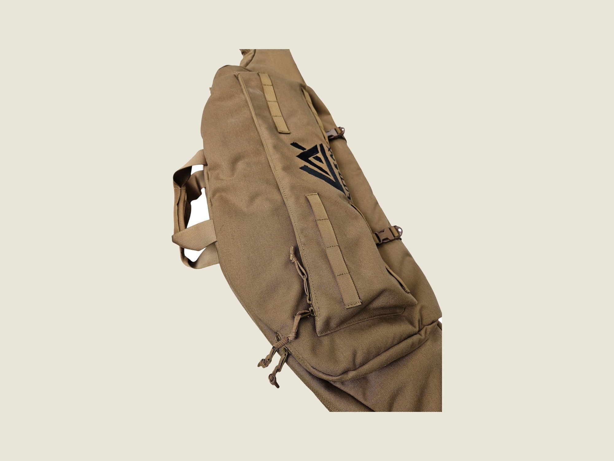 R2MP bow case, external MOLLE webbing
